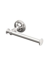 Tavern Toilet Paper Holder in Polished Nickel.